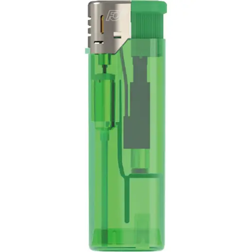 Windproof Turbo Flame Refillable Lighter Green